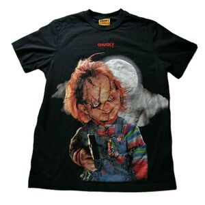 2004 Chucky X Shoe Palace Horror Cult Classic Mens Medium Double-Sided Y2K VTG